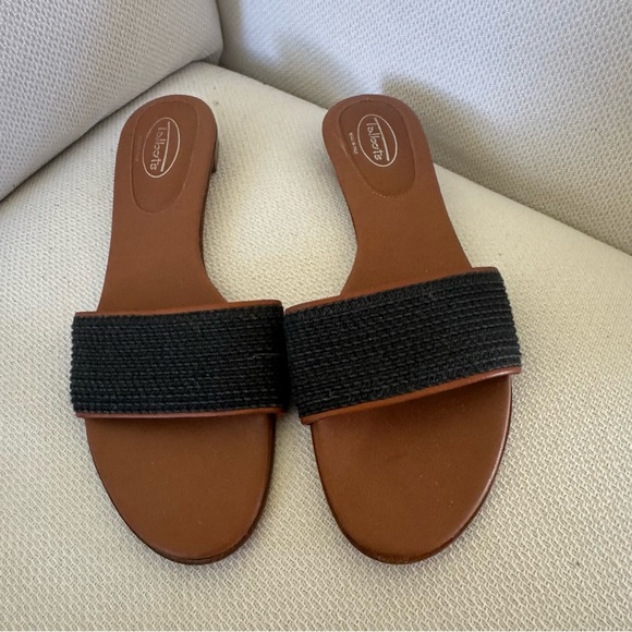 Talbots Made In italy summer slides size 8 - Picture 1 of 2